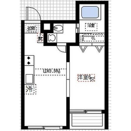 熱田神宮伝馬町駅 徒歩3分 3階の物件間取画像